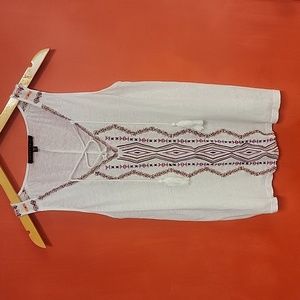 Sanctuary Embroidered Tank top Size S